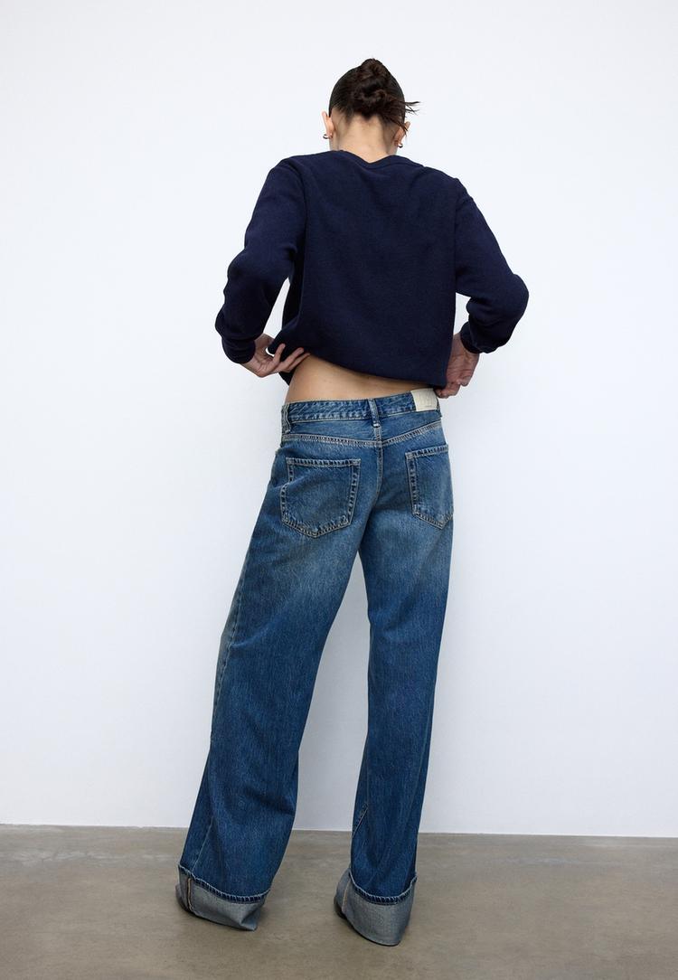d91 low rise wide leg jeans