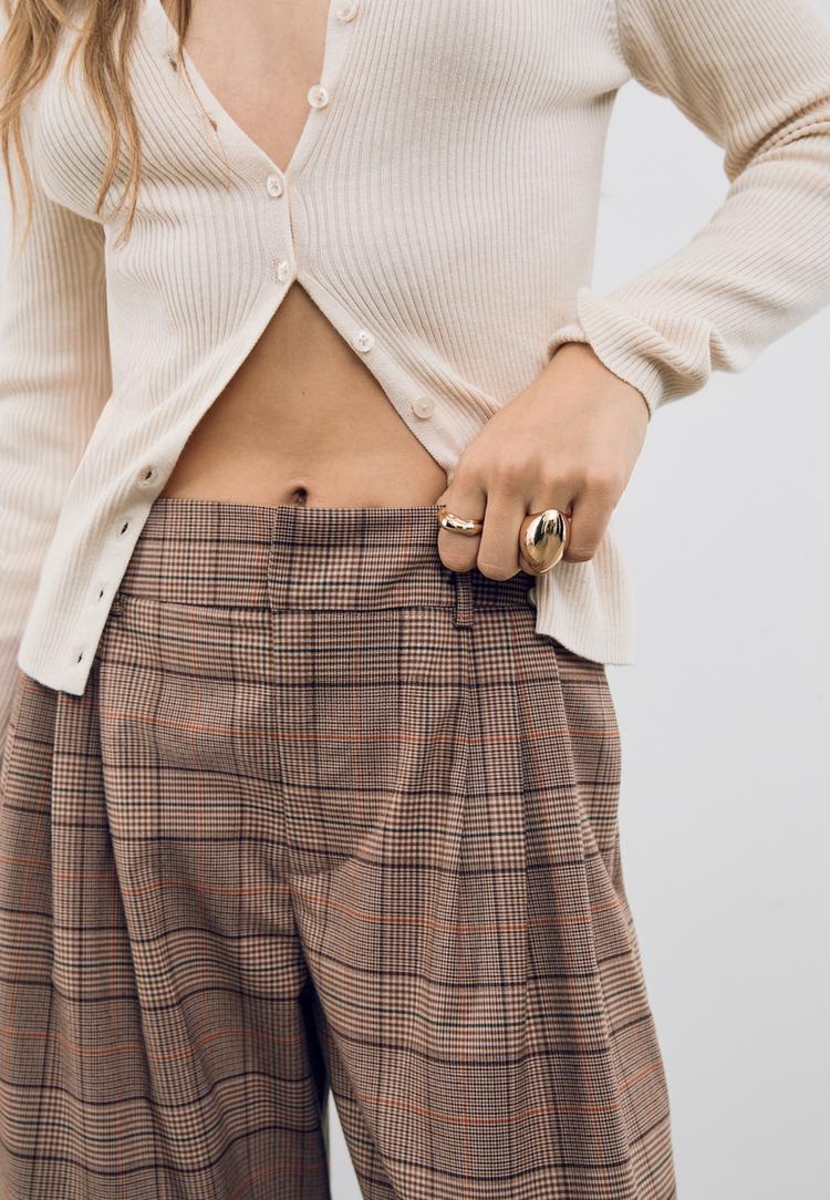 pantalon vestir cuadros