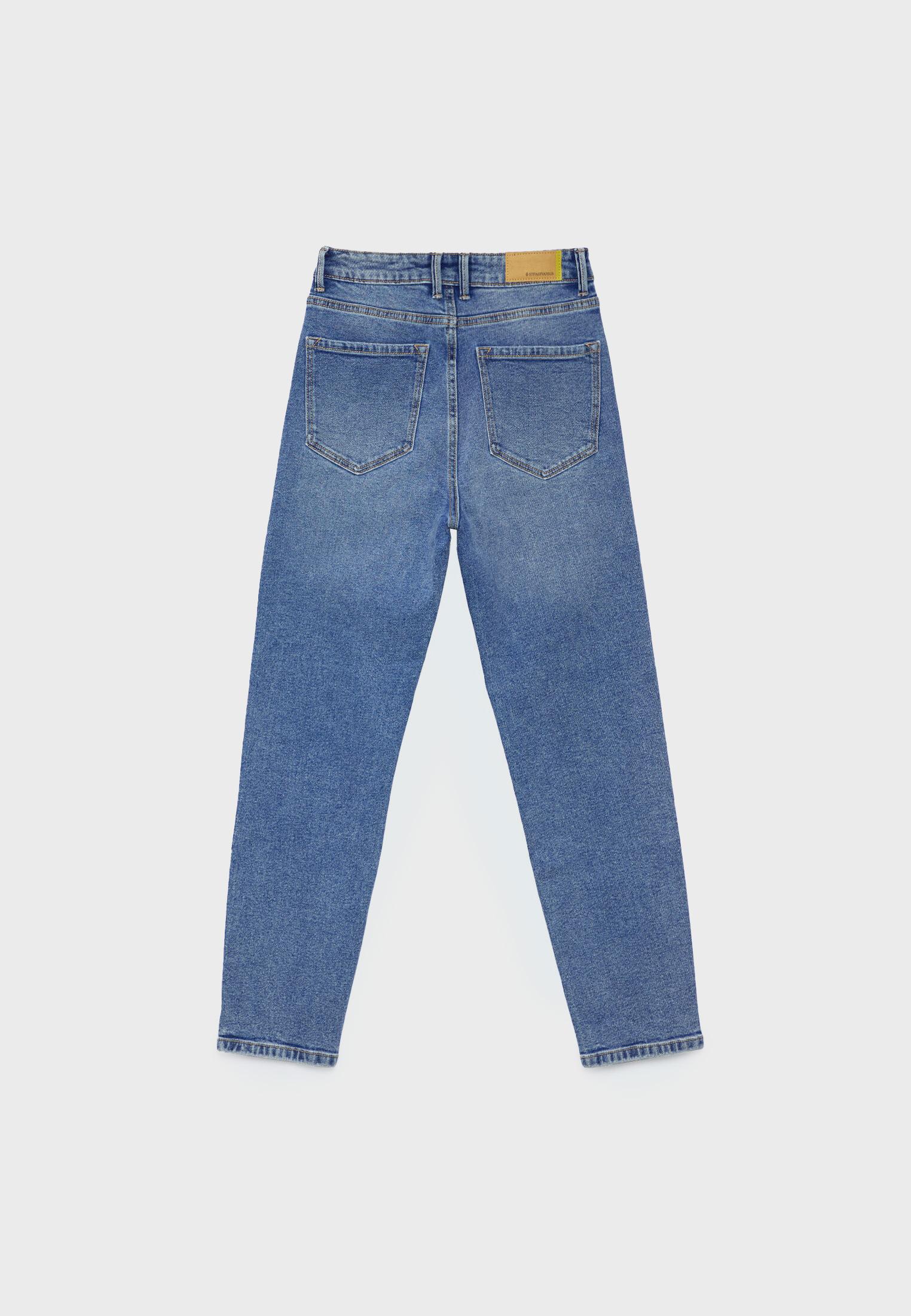 D10 mom fit dar kesim jean - Görsel 10
