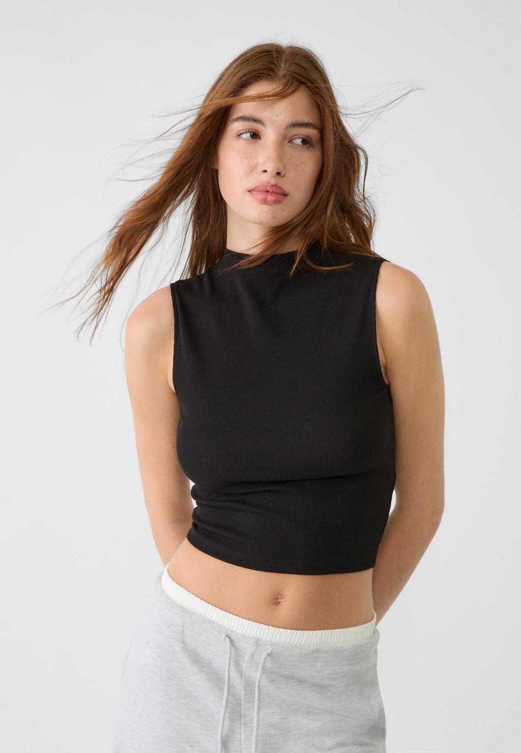 Mini T-shirt à col