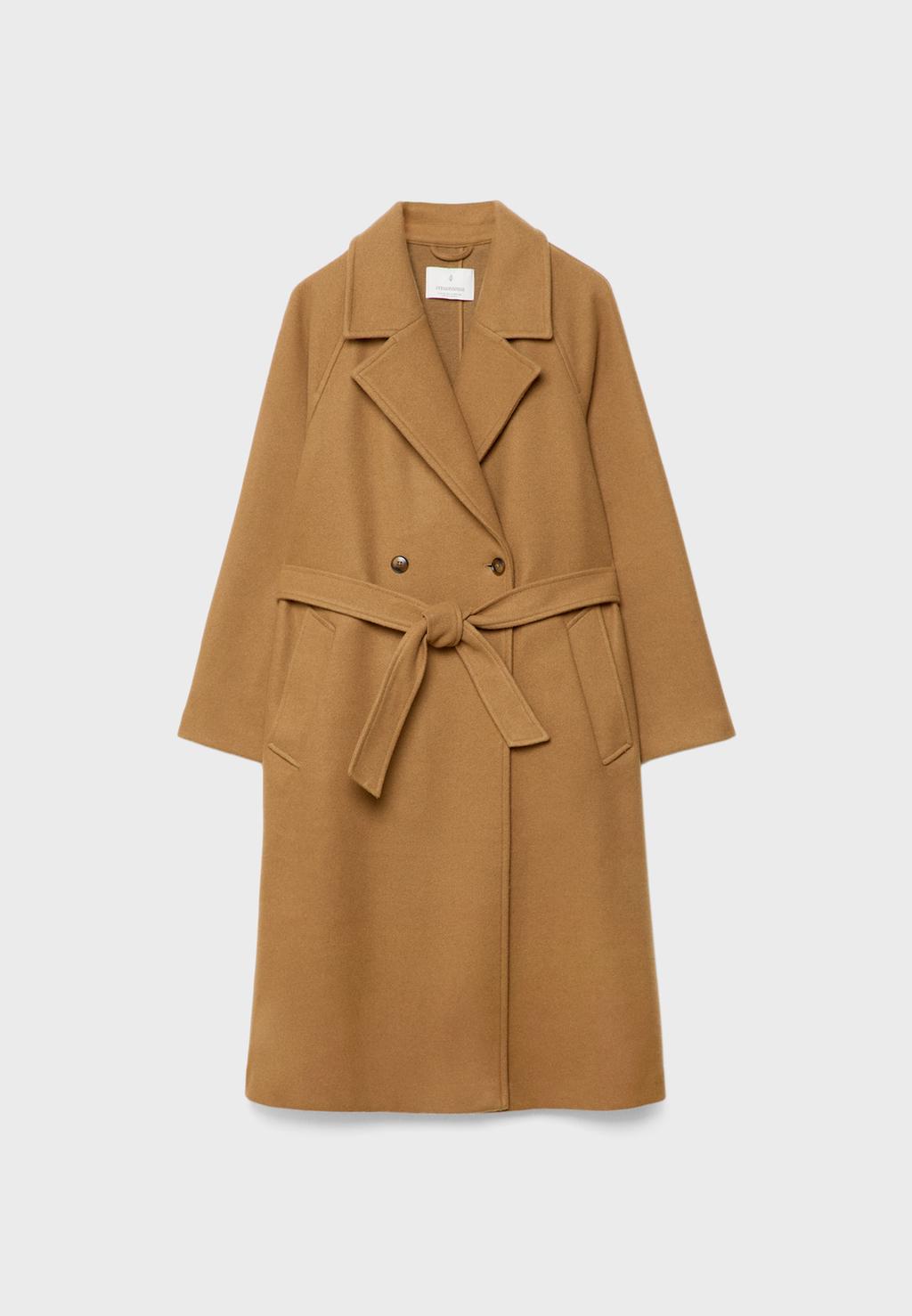 Soft-touch trench coat