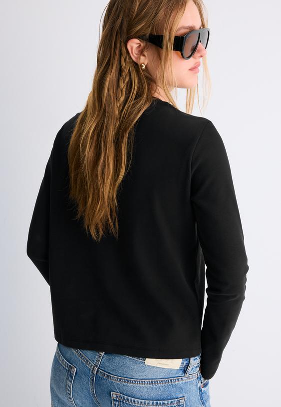 tshirt met lange mouw en zachte touch