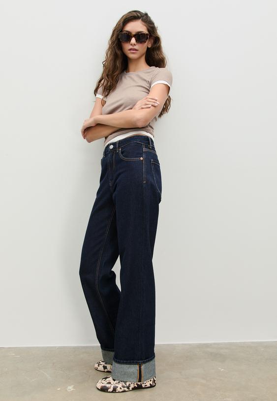 camiseta doble contraste