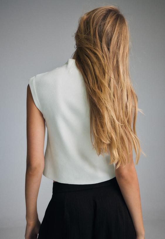 top punto cuello mao