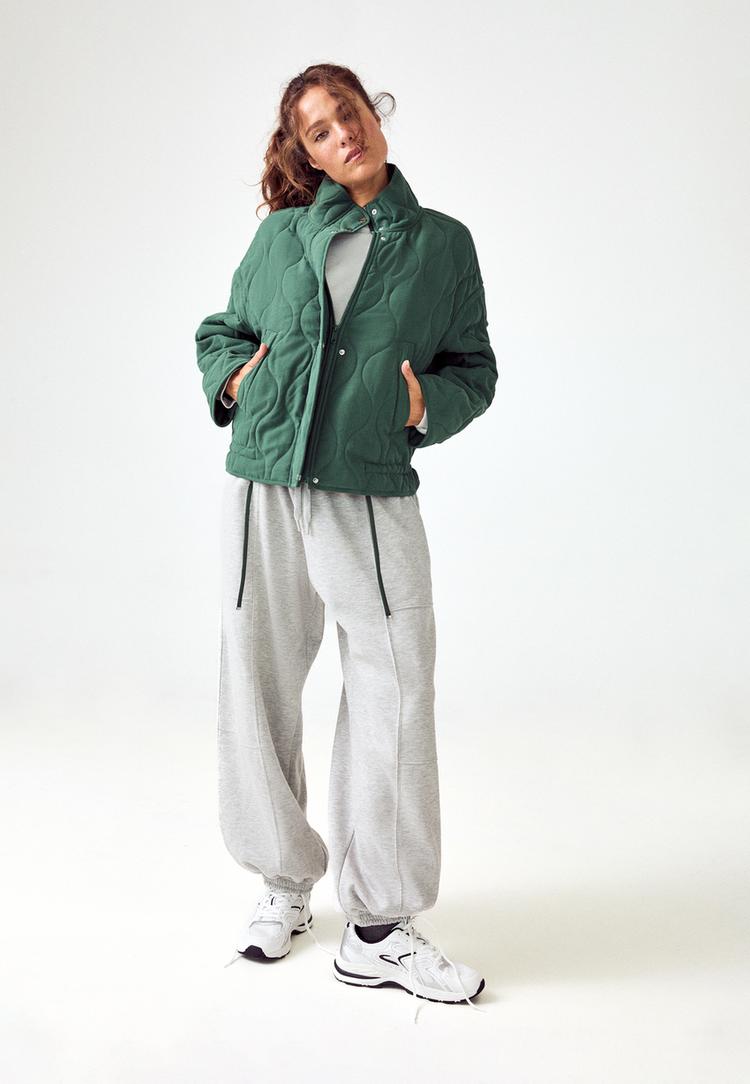 chaqueta acolchada