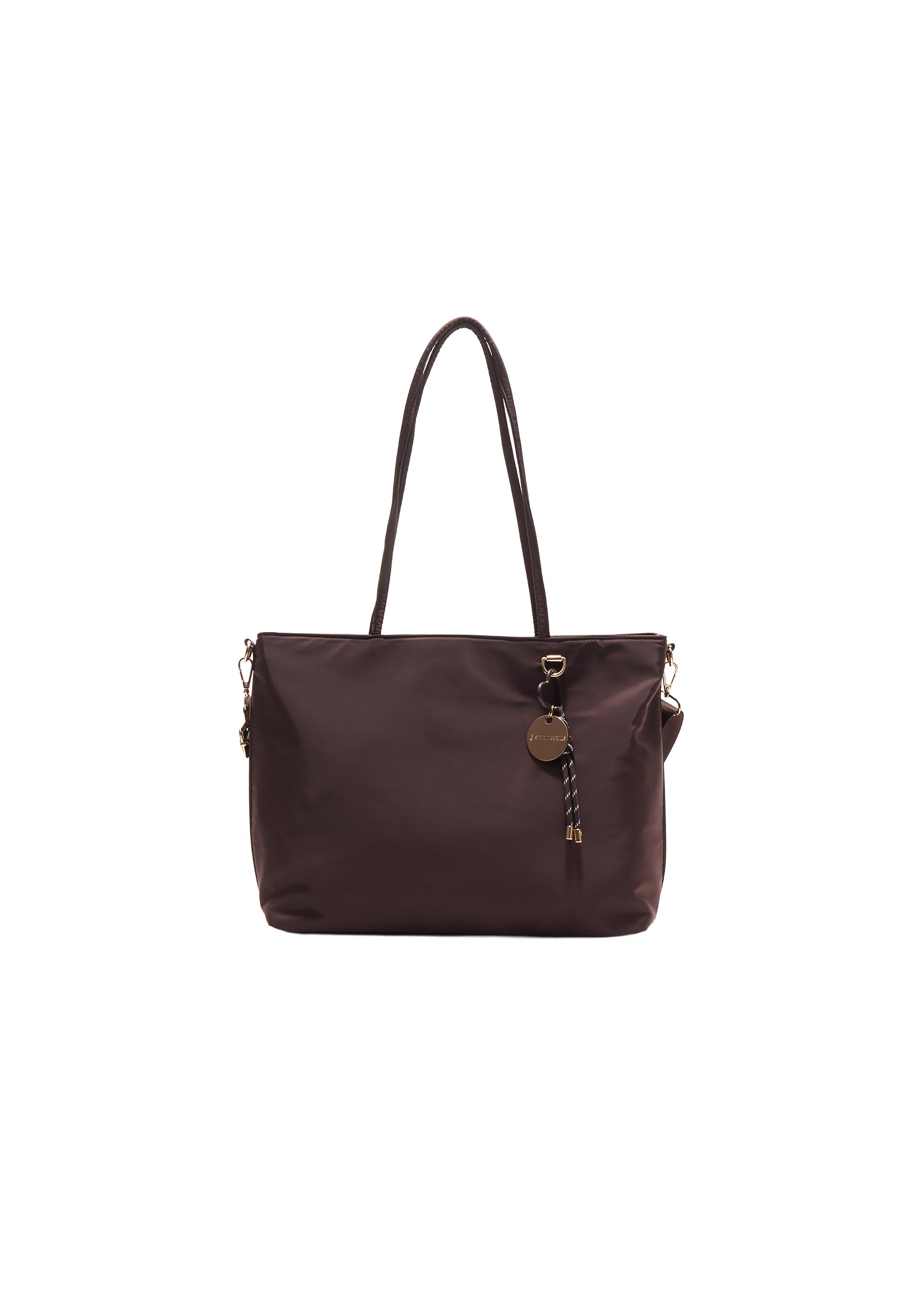 Charm shopper bag — Brown