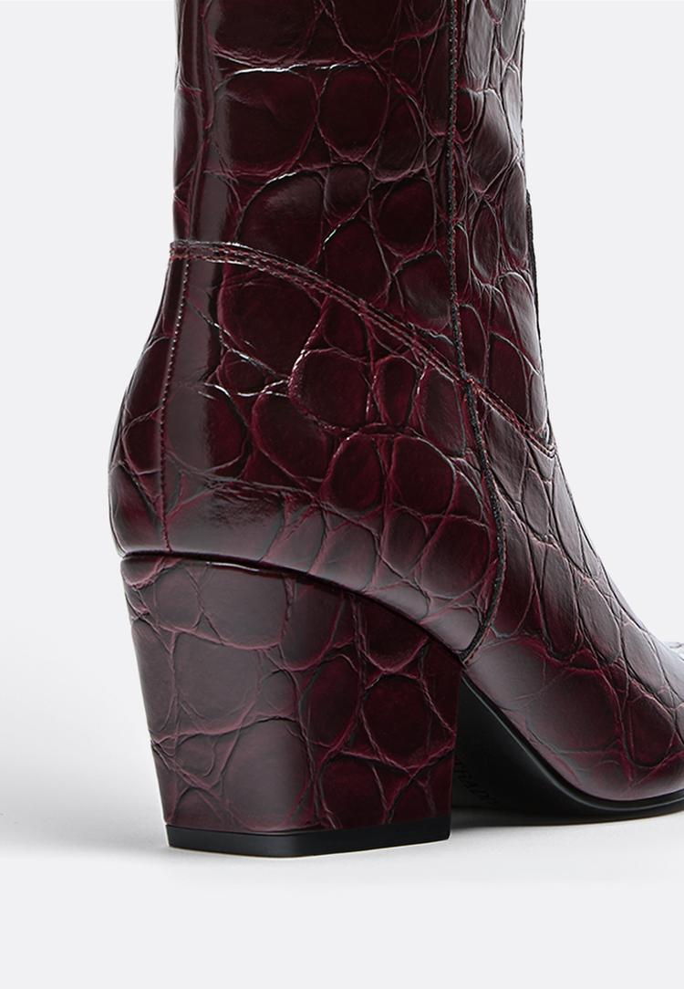 botas altas tacon