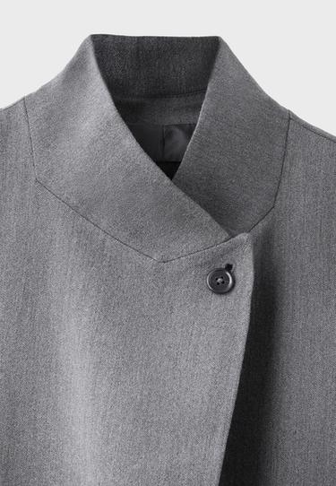 Asymmetric blazer — Grey 9