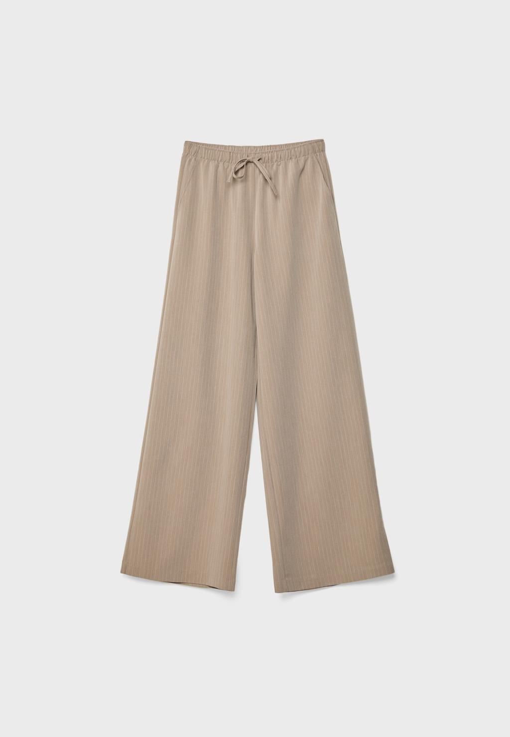 Flowy long dress trousers