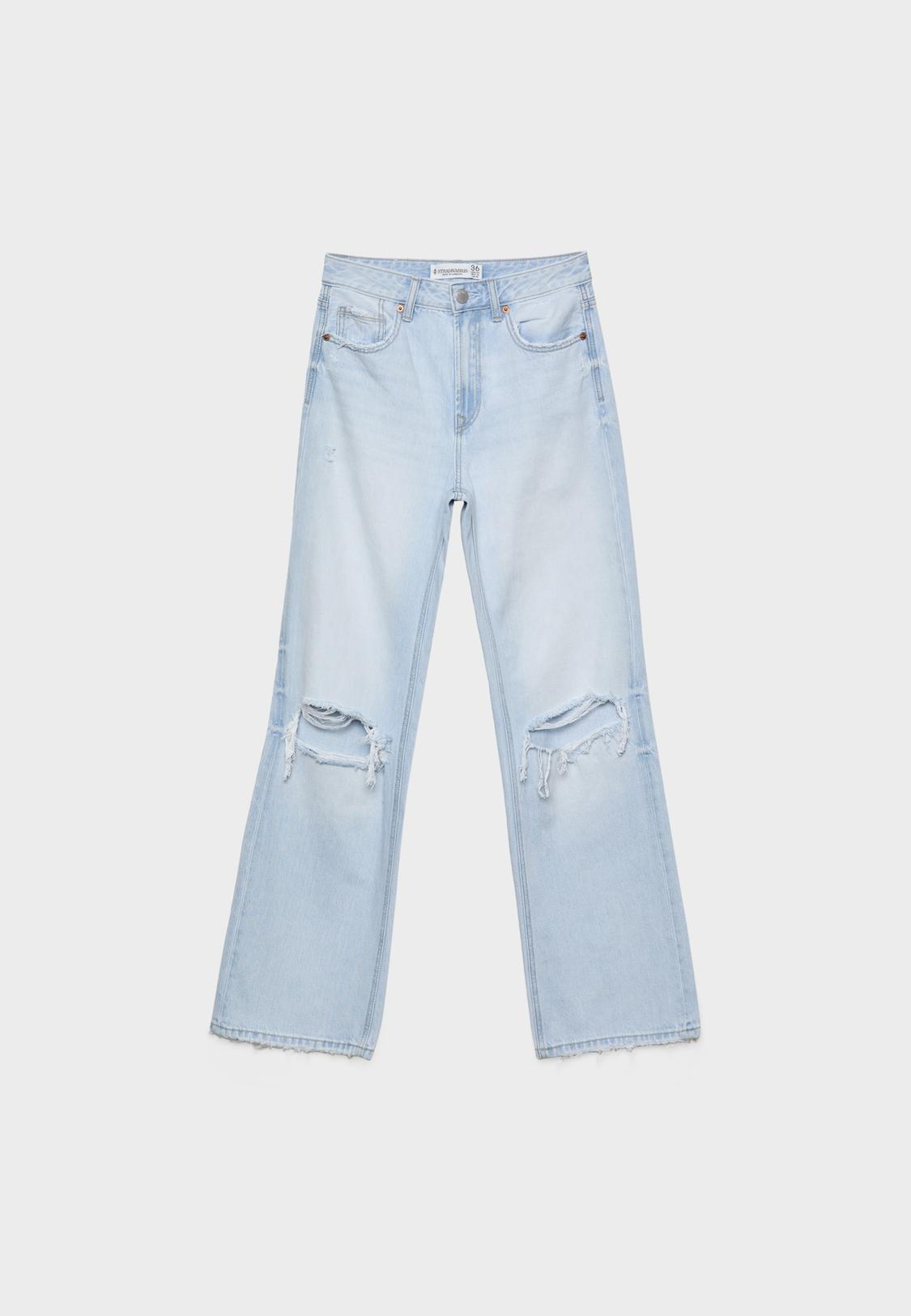 d92 stradivarius D92 straight wide-leg jeans Stradivarius Malta