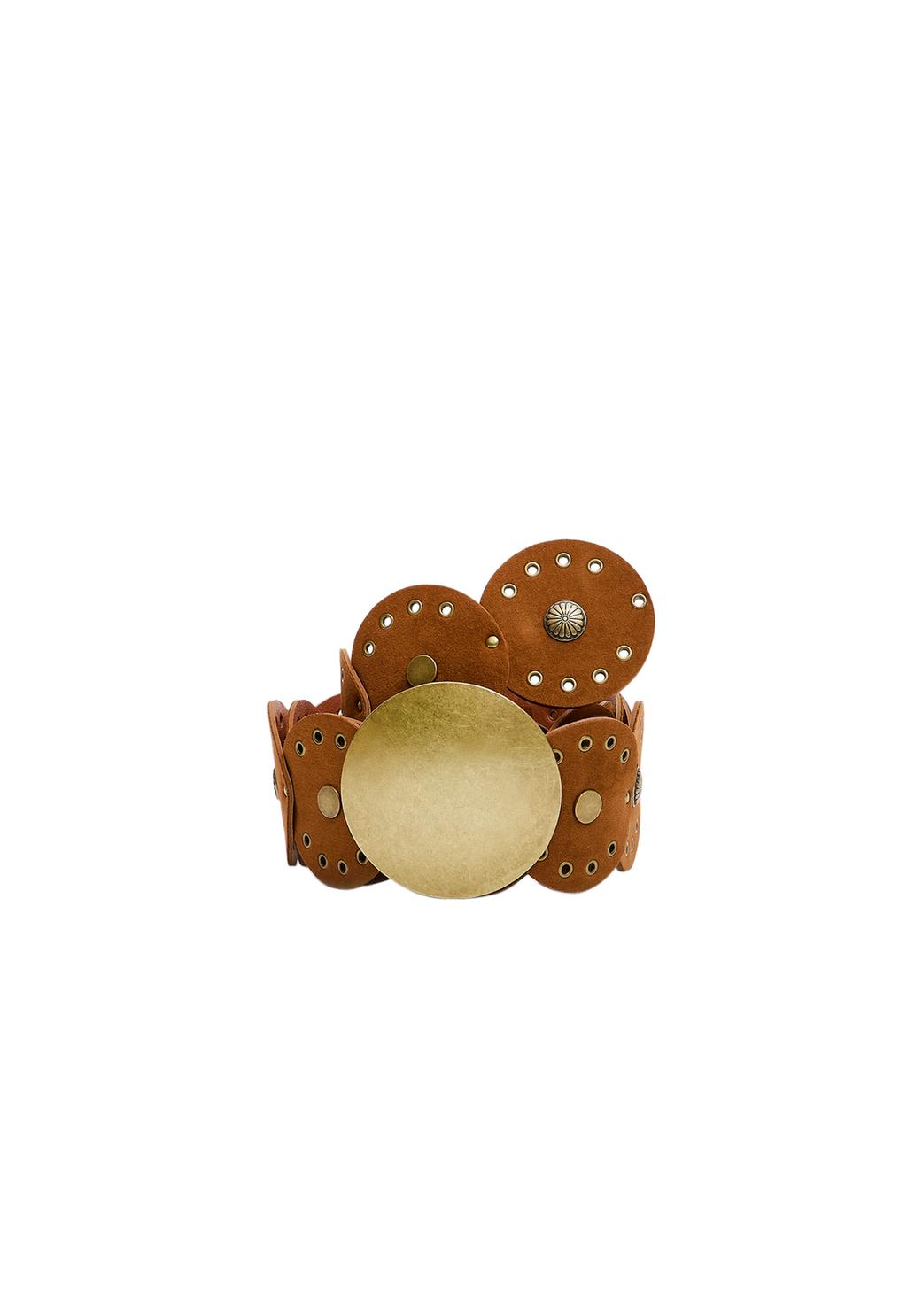 Cinturón boho círculos