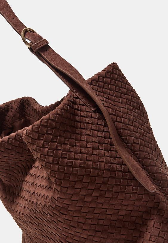 bolso hombro trenzado