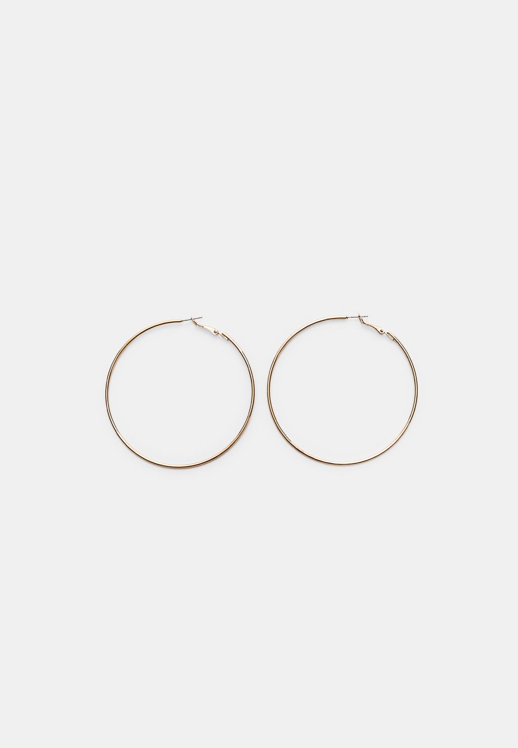 Pendientes aros grandes