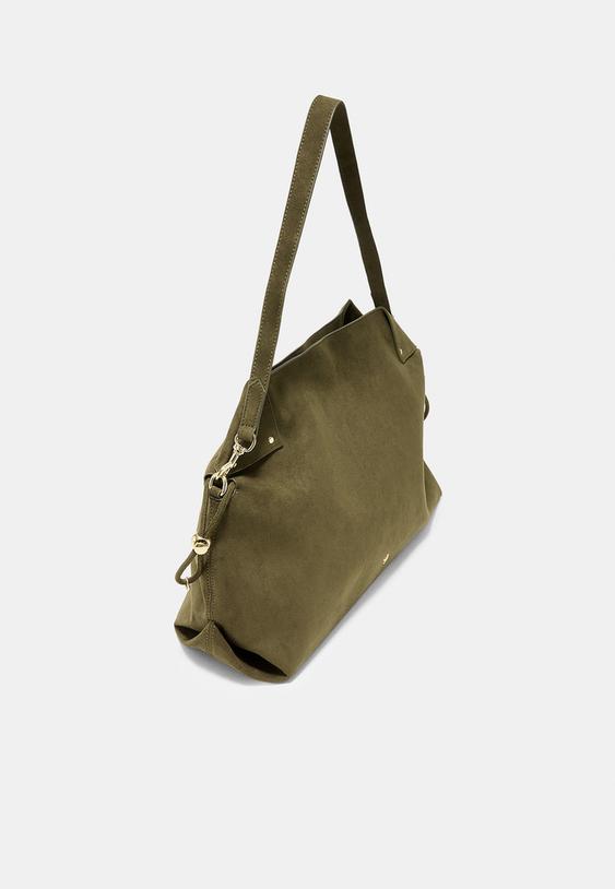 bolso hombro fruncido