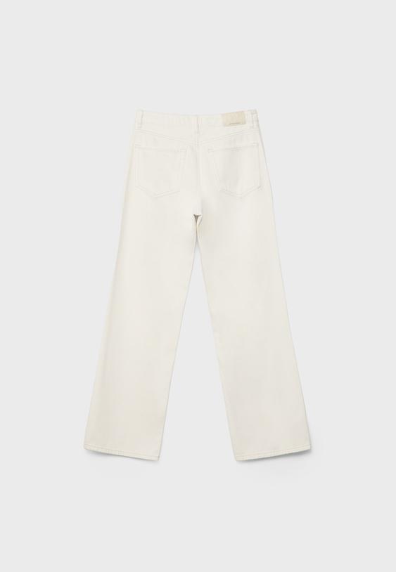 D92 straight geniş paça jean - Görsel 8