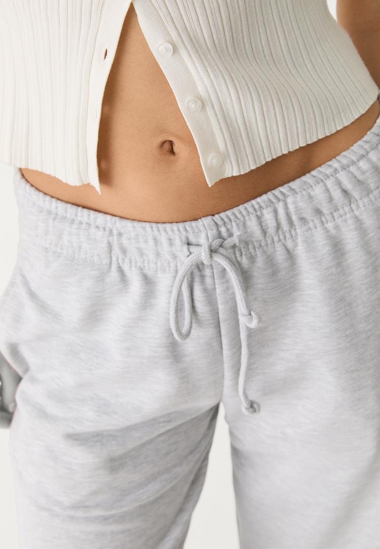 pantalon jogger wide leg