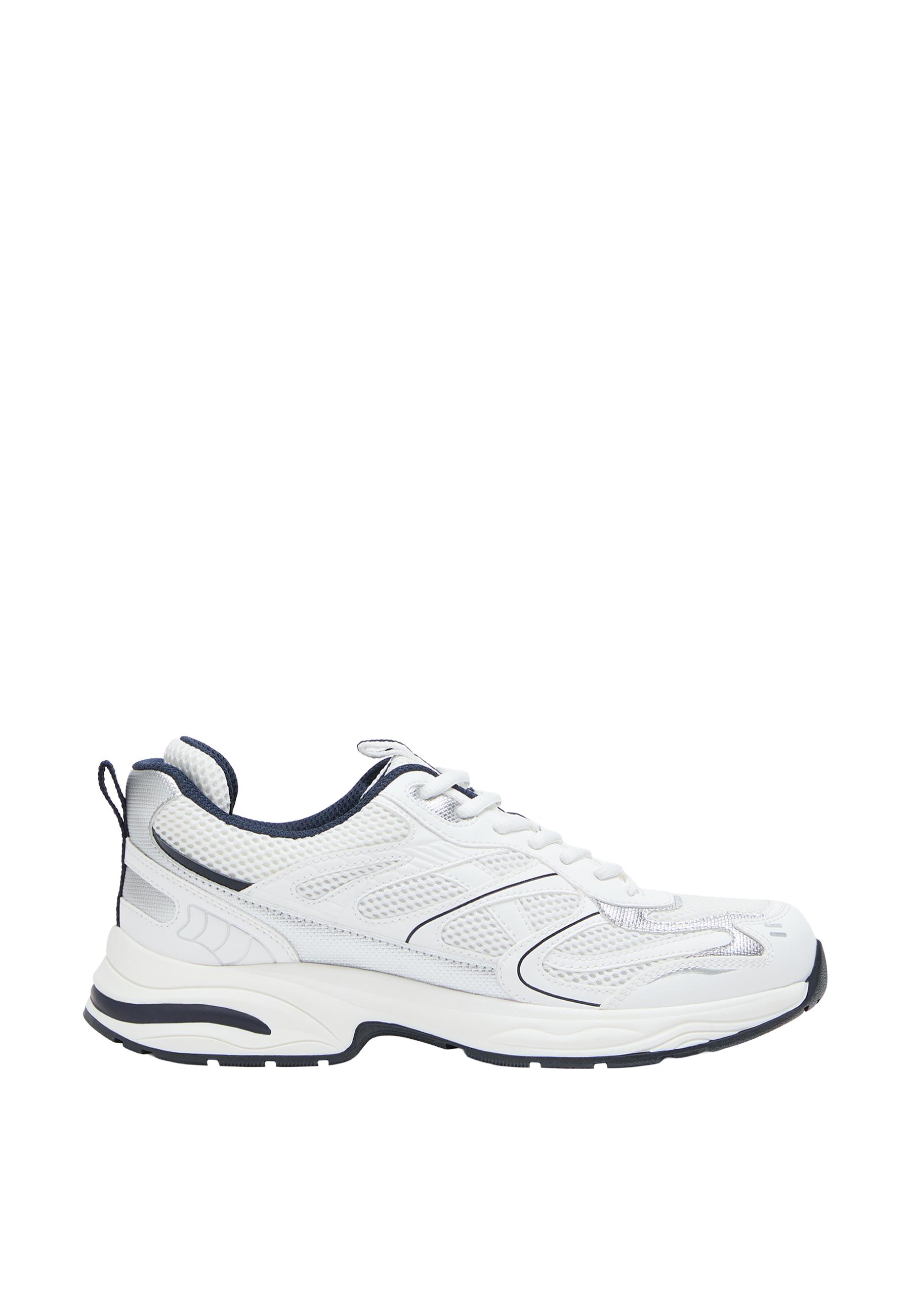 Trainers with detail — WHITE