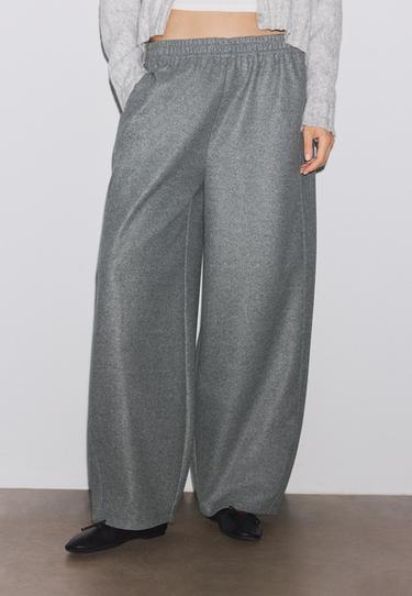 Barrel trousers — Grey 3