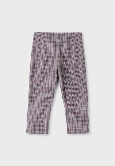 Check print capris — Ecru 7