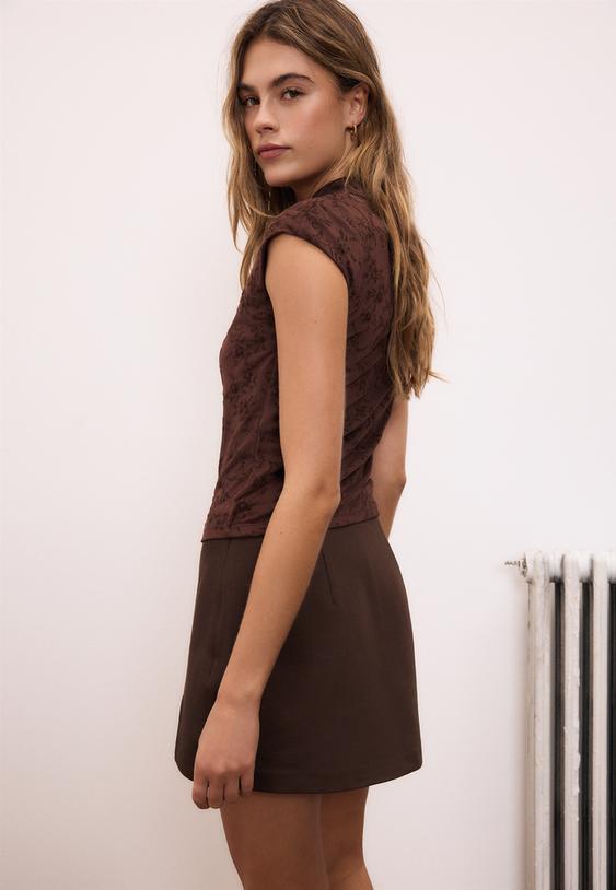 falda pantalon abertura lateral