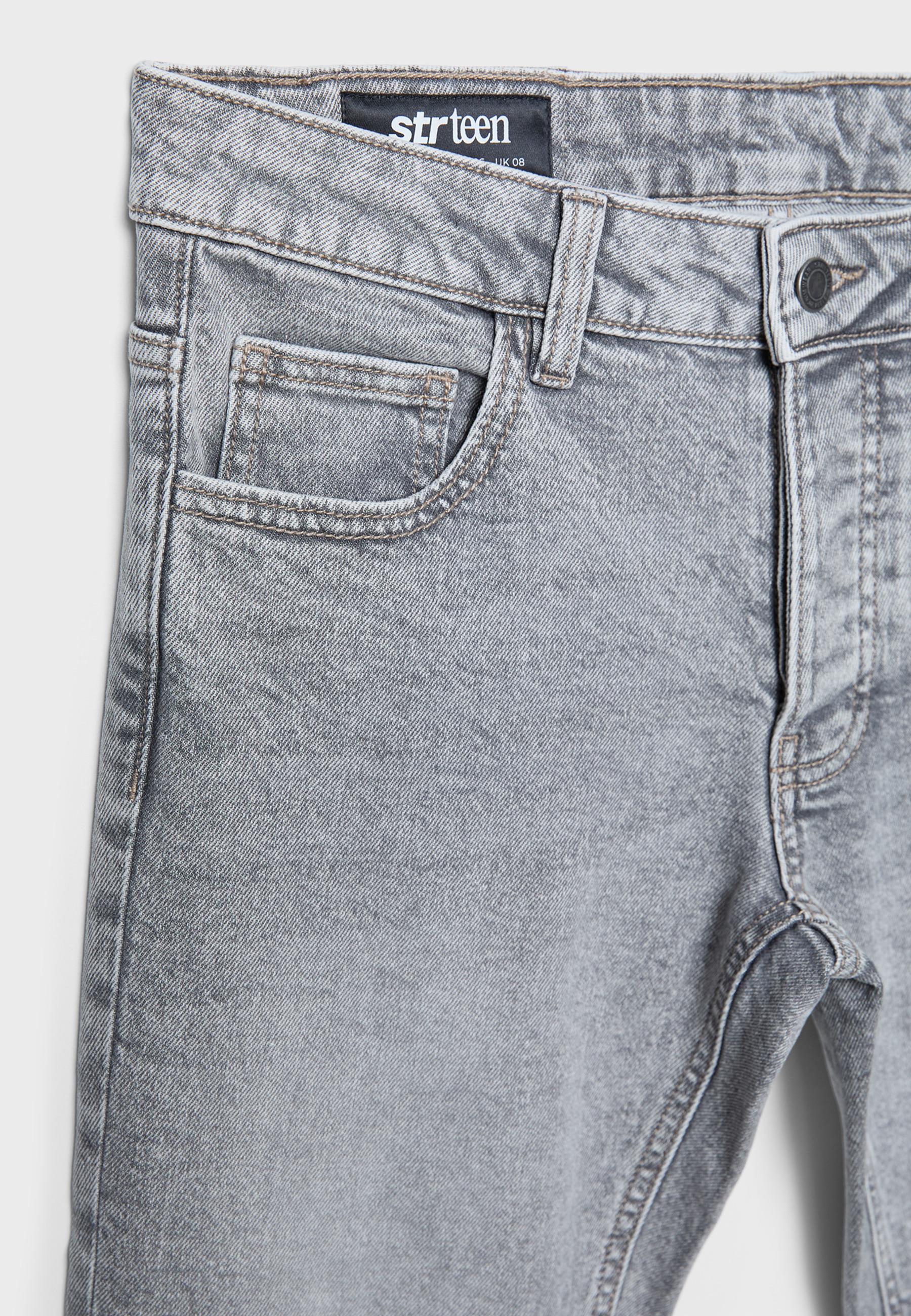 Düşük bel bootcut kesim kot pantolon - Görsel 8