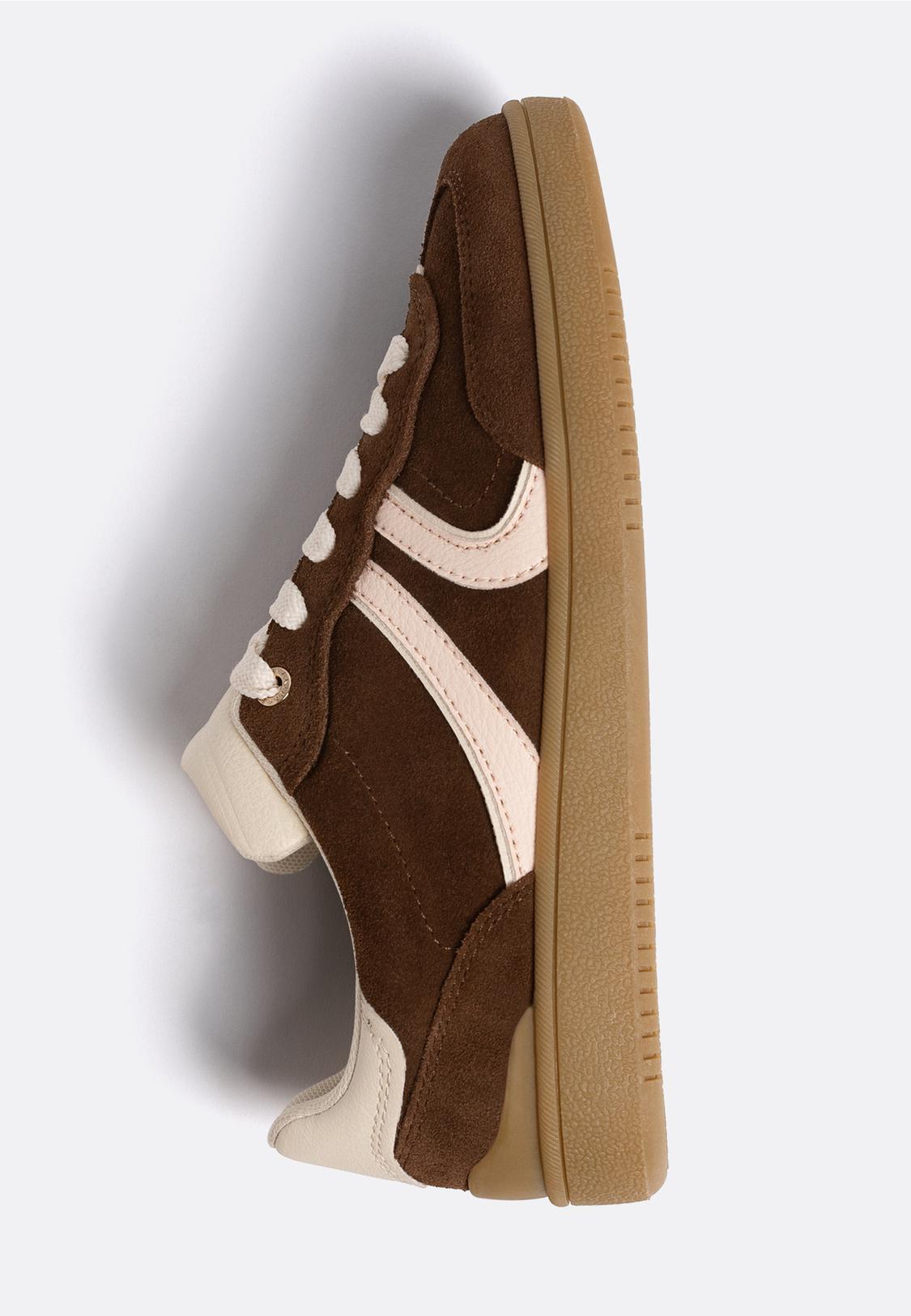 Lucky Brand Deva, Scarpe da Ginnastica Donna, Marrone Chiaro, 41
