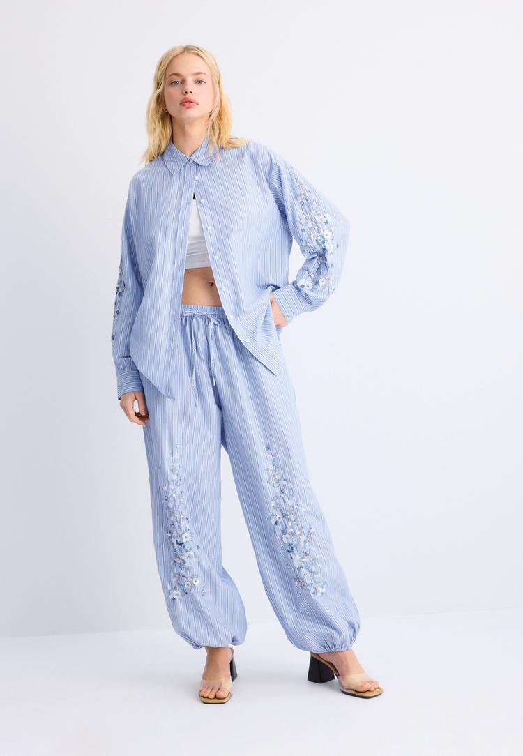 Hlače „Balloon” S Vezom