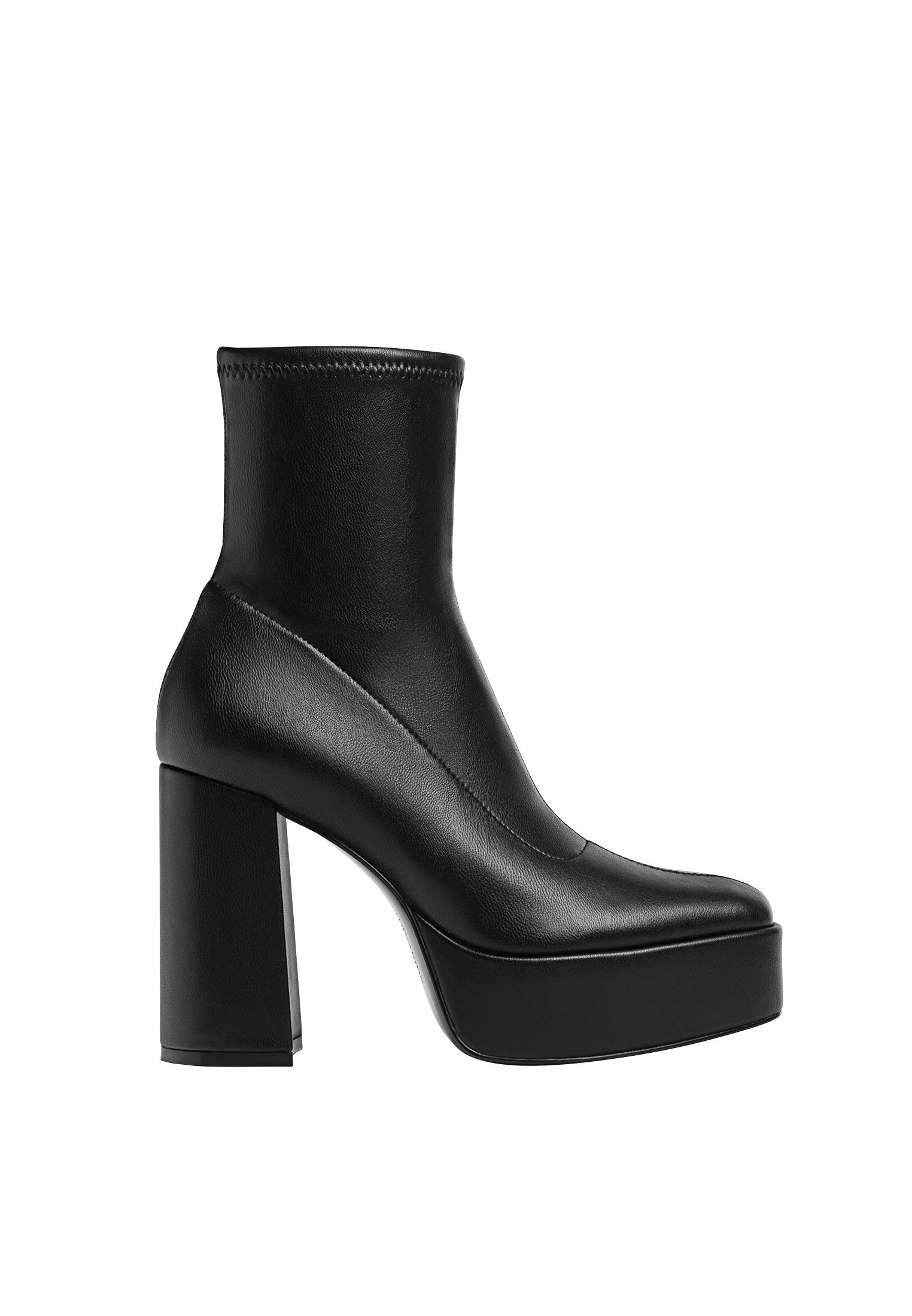 Platform ankle boots Women s fashion Stradivarius Bahrain