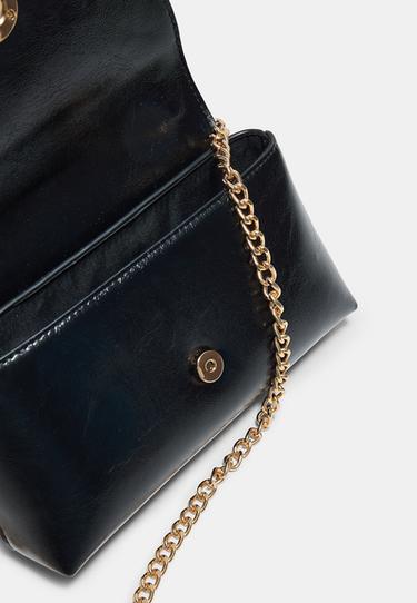 Ball clasp crossbody bag — Black 6