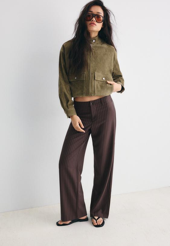 Ravne Hlače Slim Fit