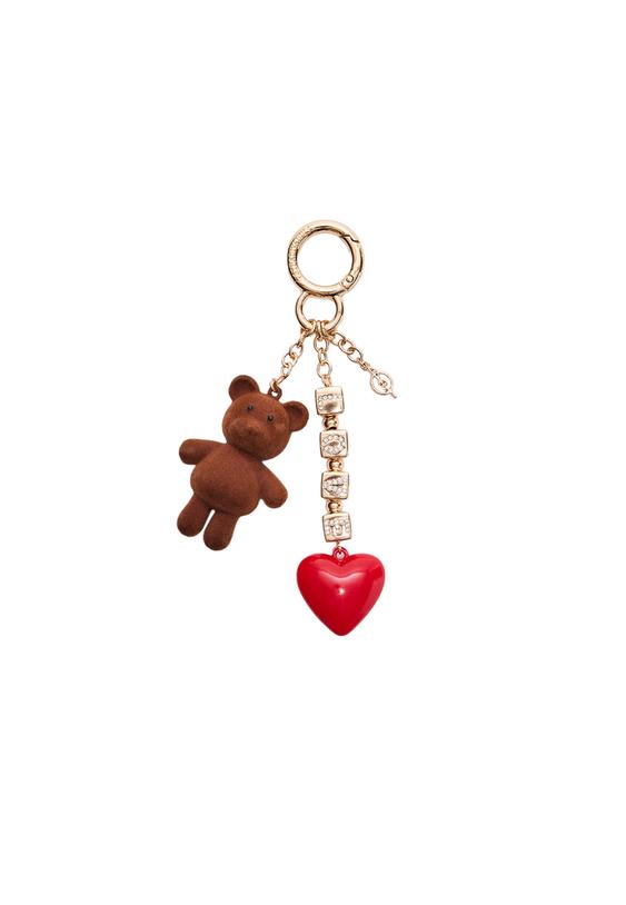 Metalik ayı figürlü charm_2