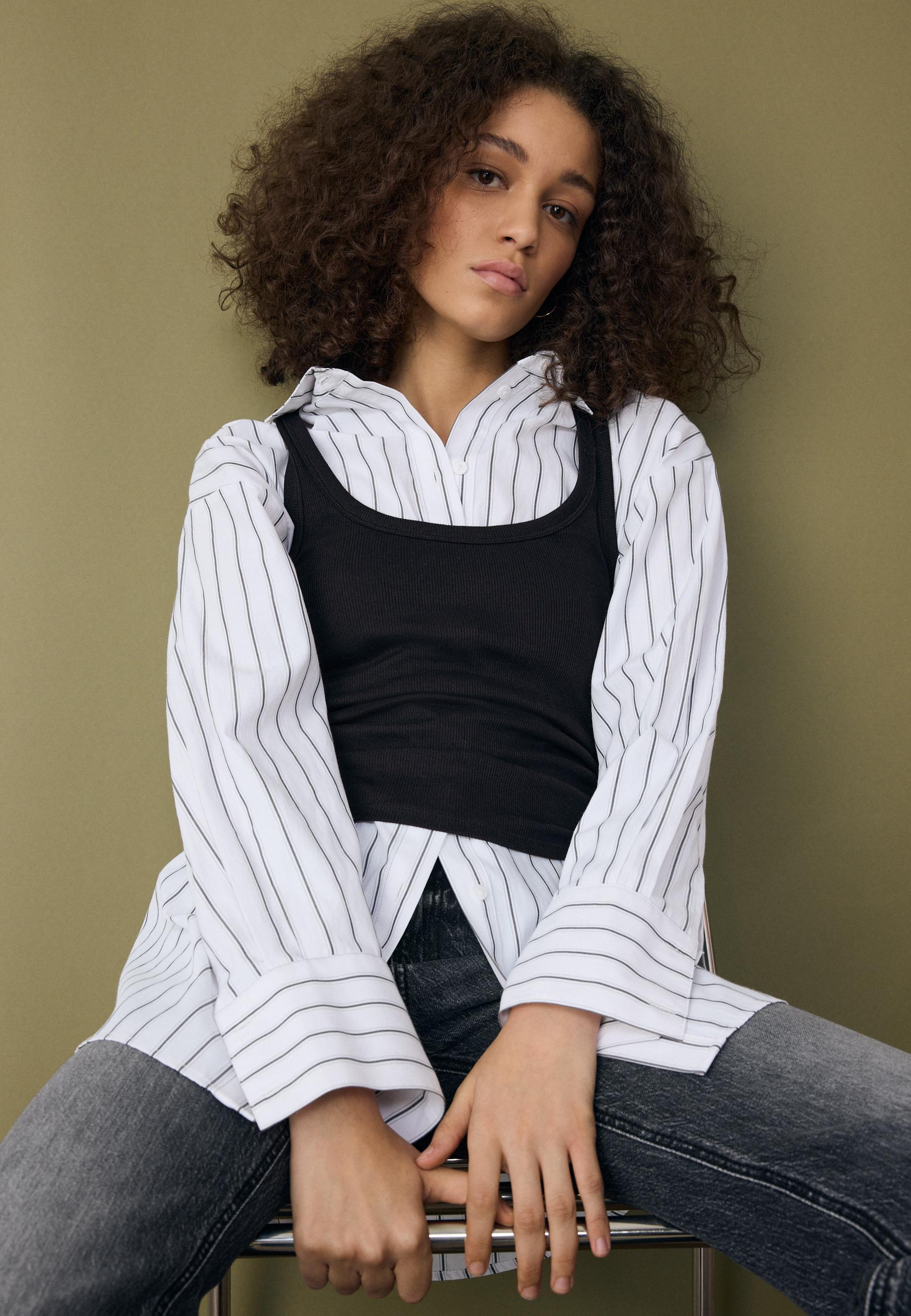 トップス Cherry Pattern Strap Top pale mauve S SPW-1_f6f34644-a140-43f0-a9e7-