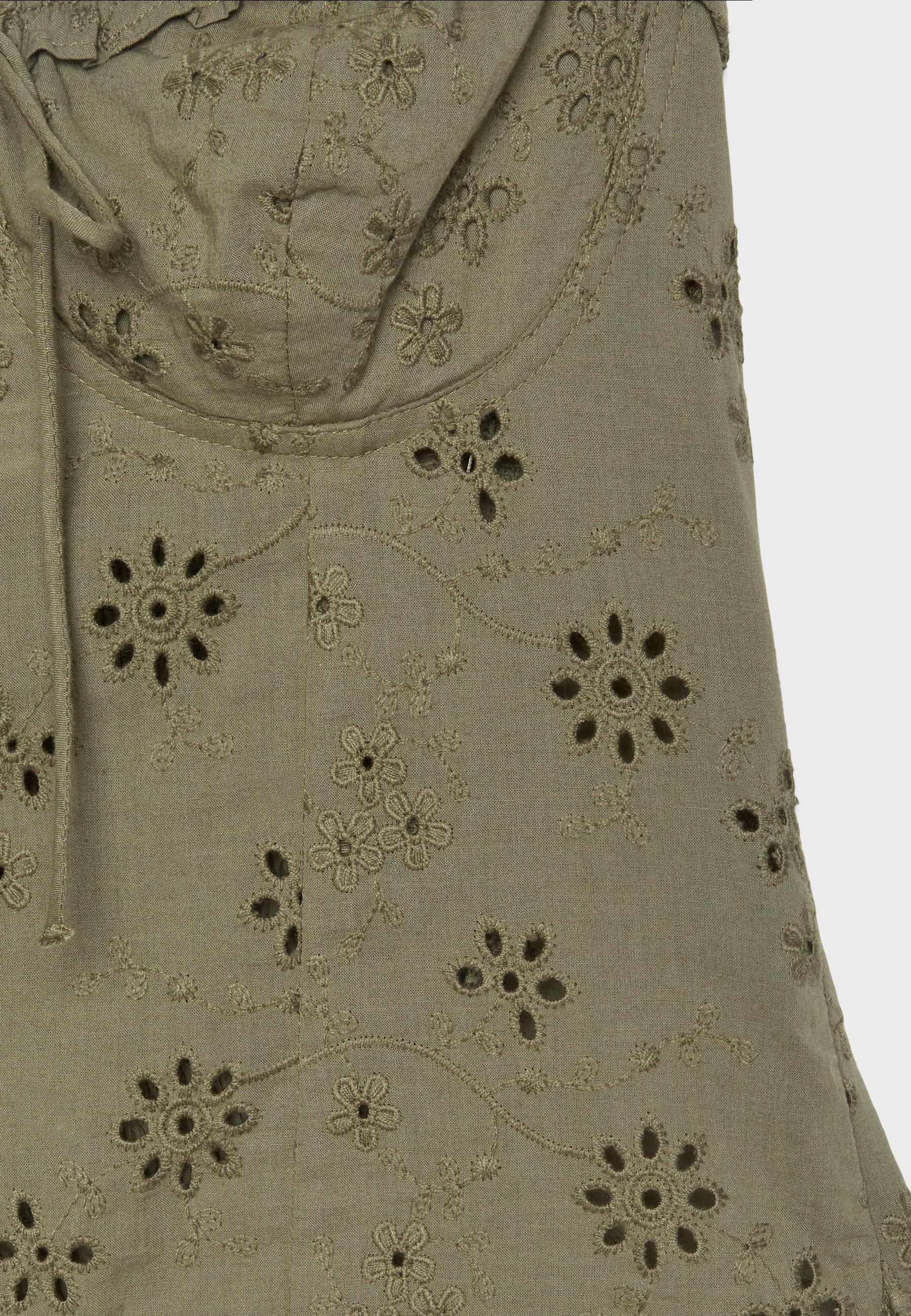 Corset bustier top — Khaki