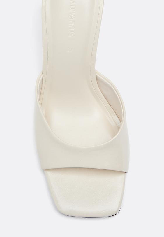sandalias tacon mule