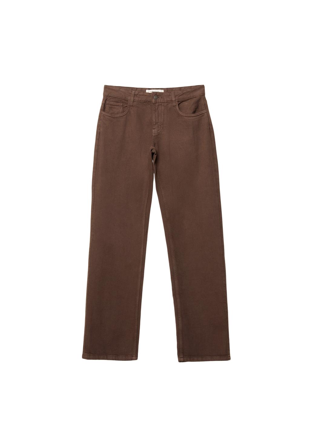 Pantalón straight low waist