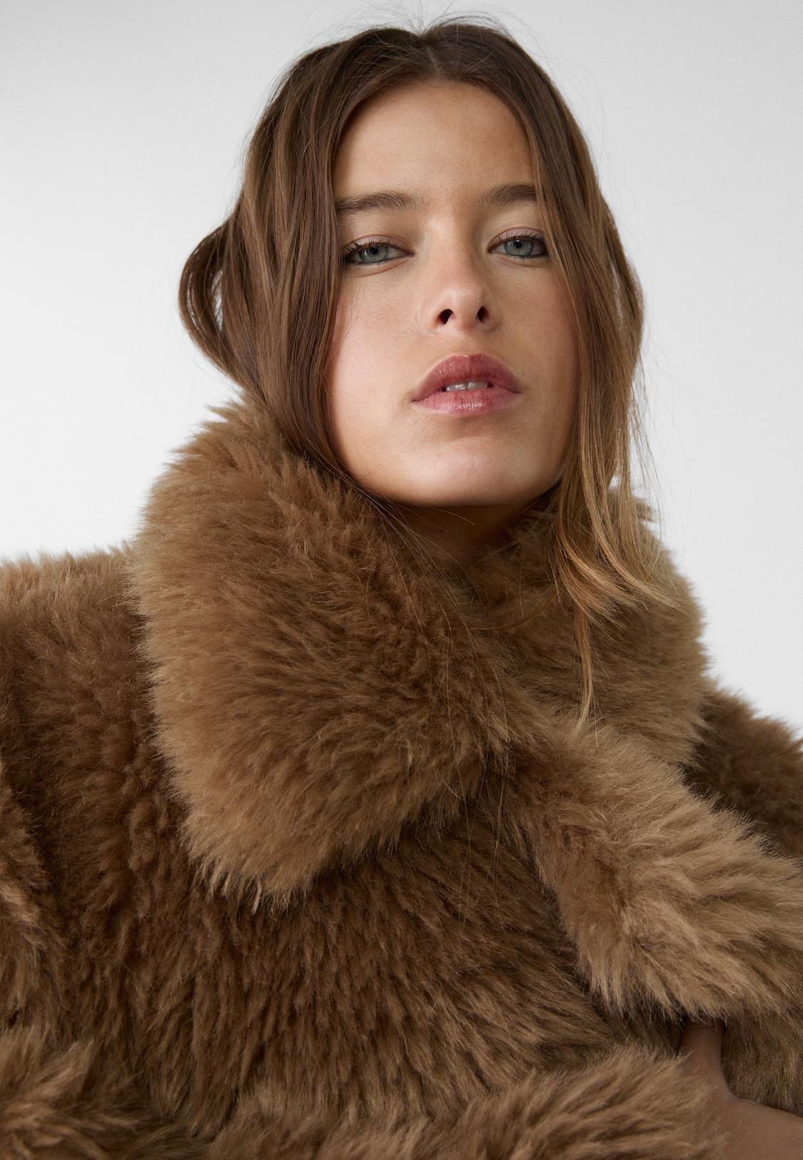 Zalando Stradivarius Abrigos Rojos Mango Abrigos De Pelo Zalando