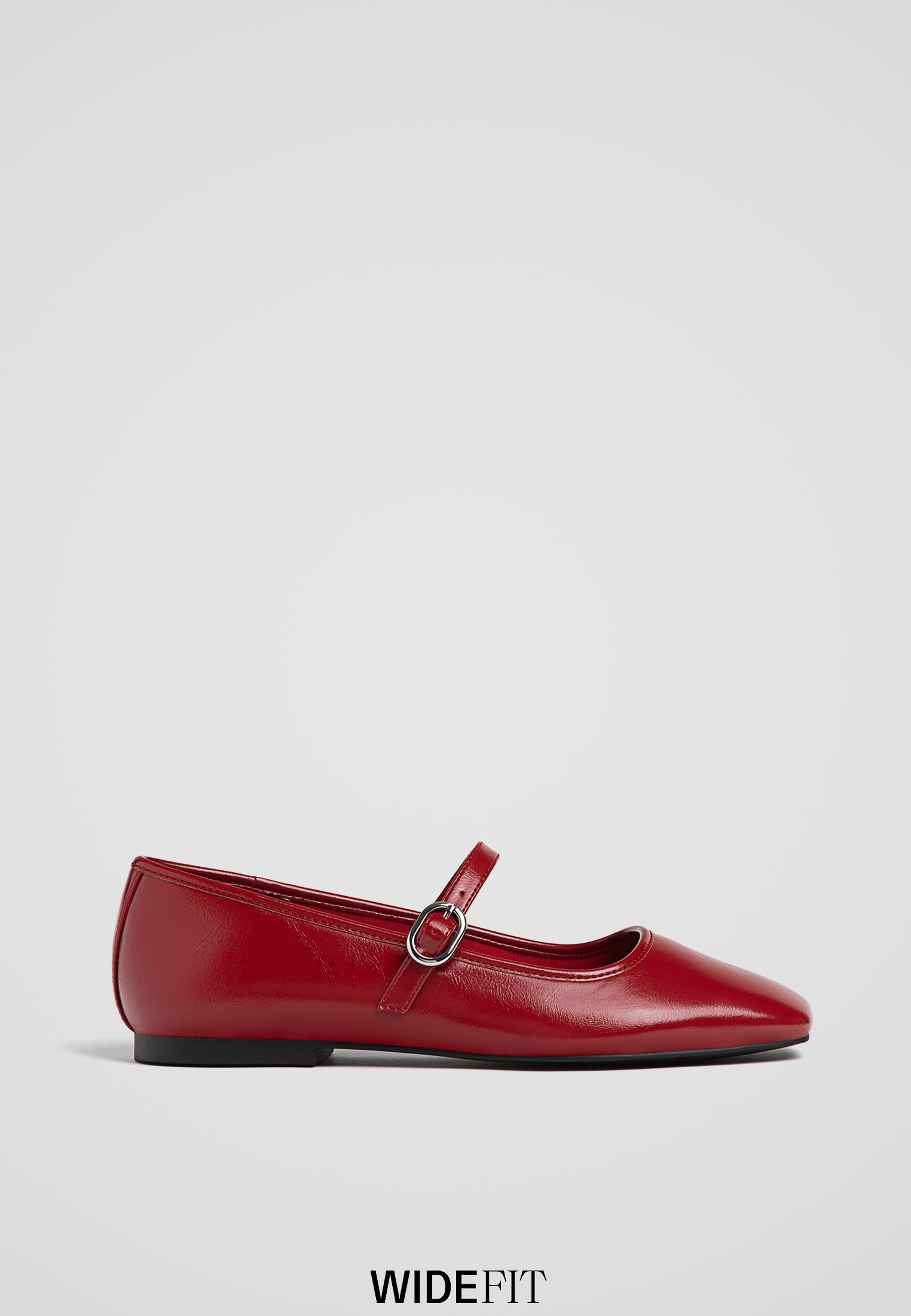 Jeanne Dam sling tillbaka ballerinaskor 9227 - Red main image 0