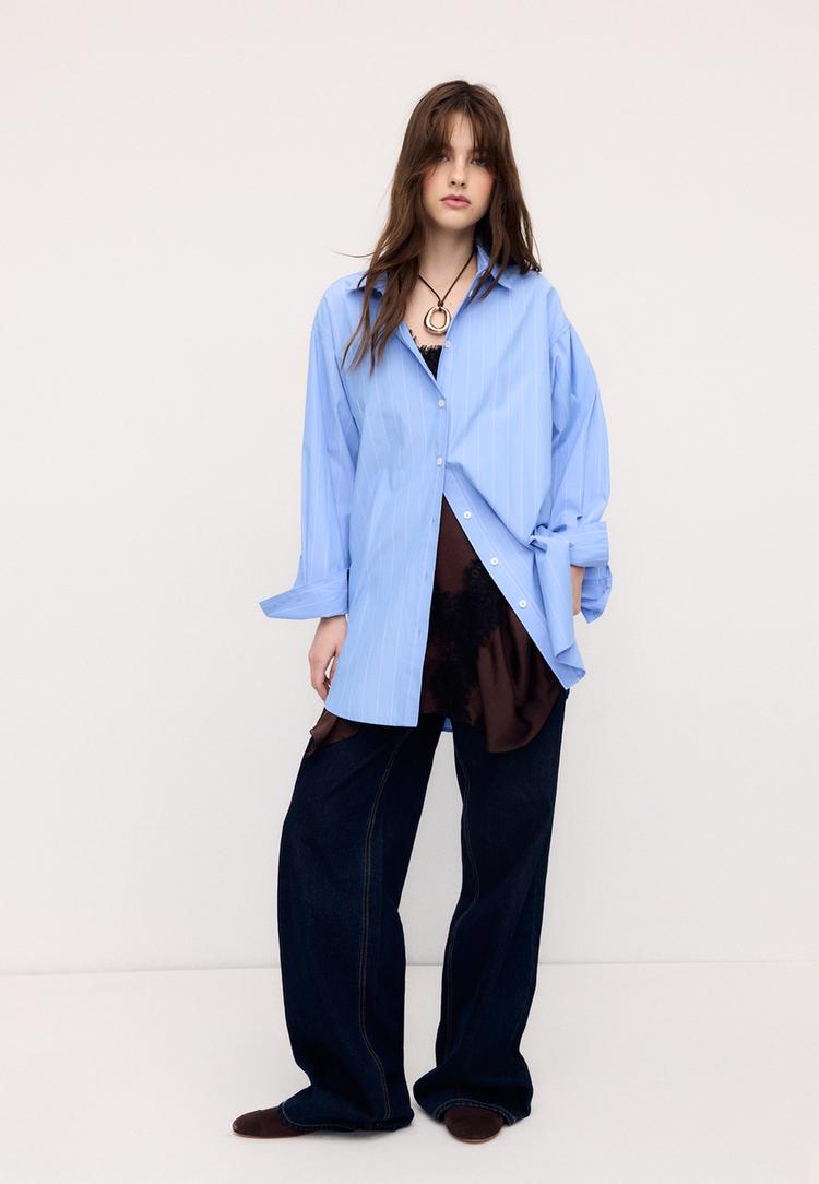 langes-streifenhemd-aus-popelin