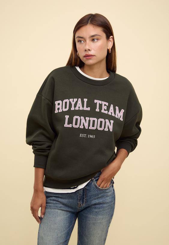 embroidered sweatshirt