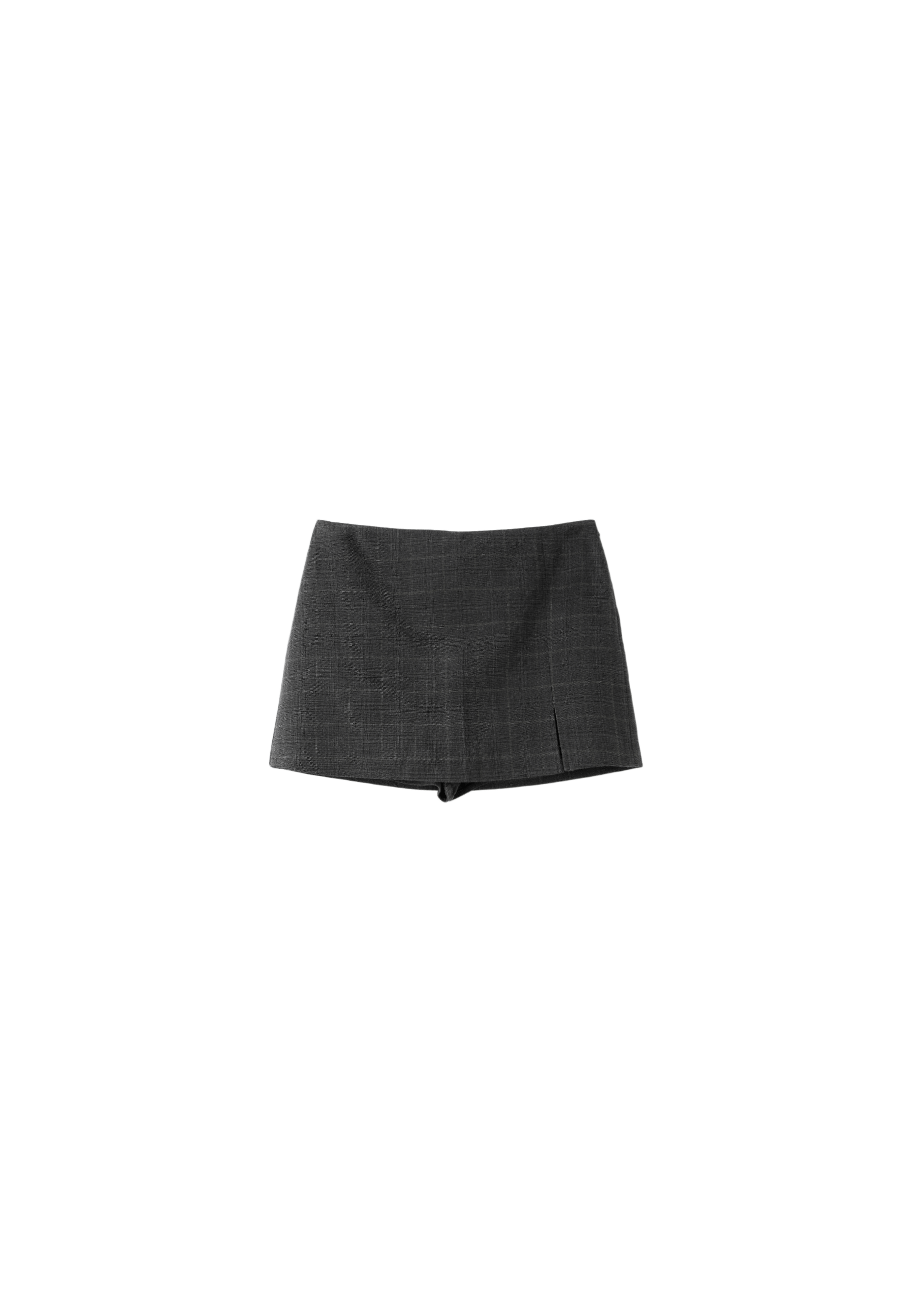 Side split skort — Beige