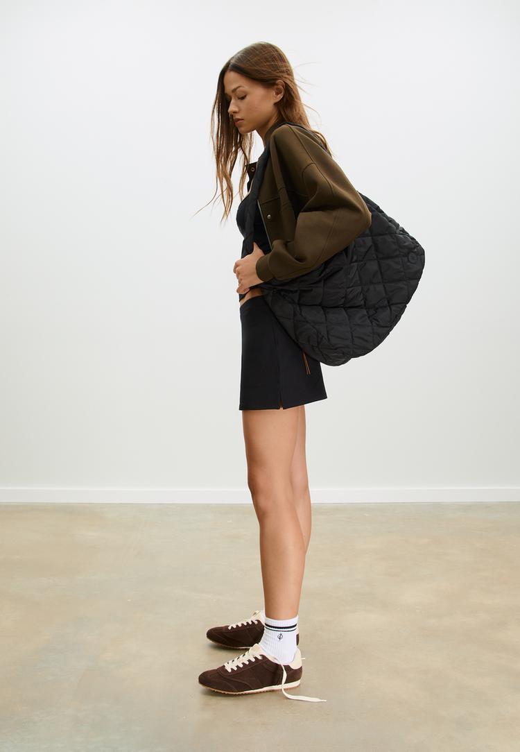 padded fabric bag