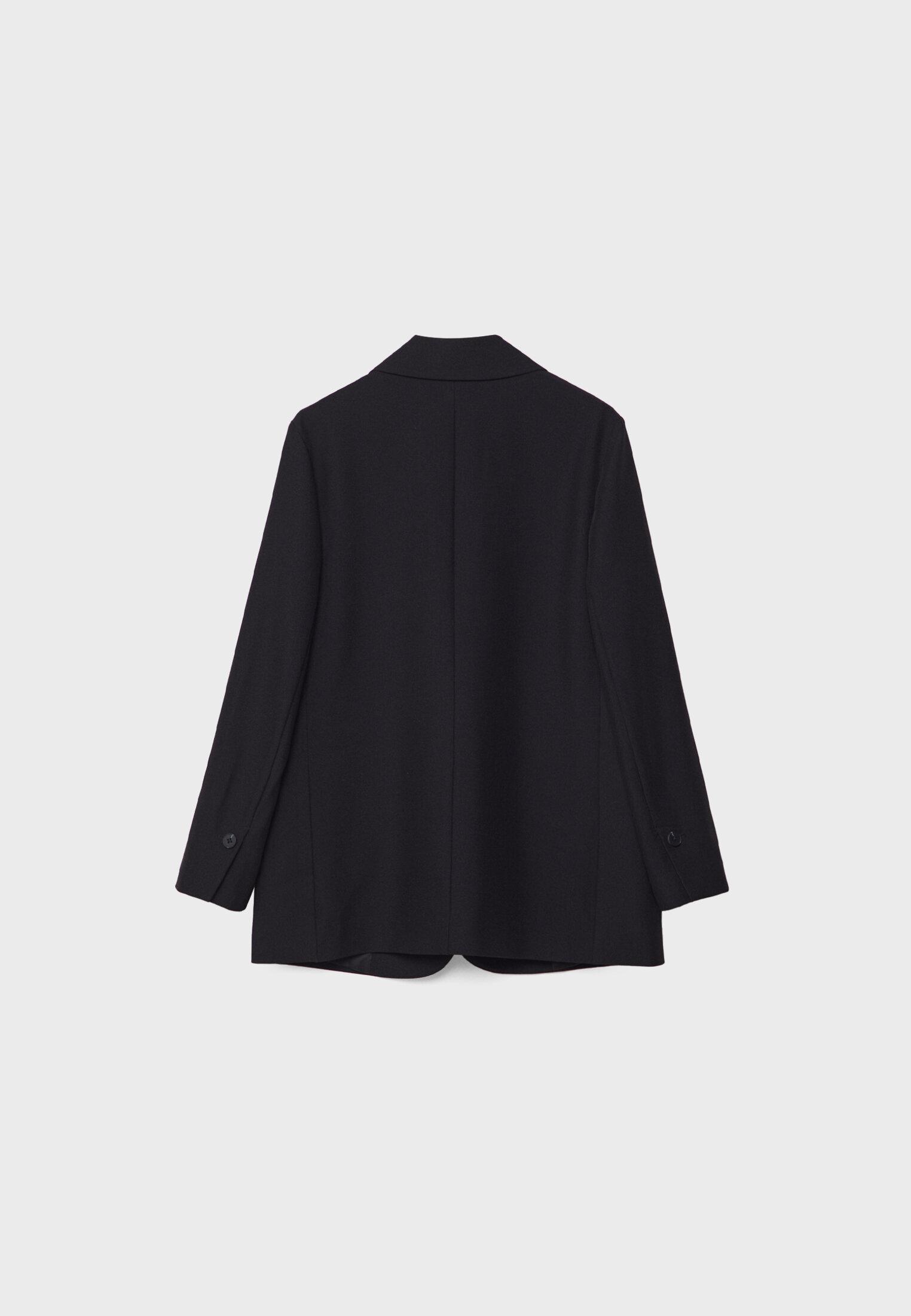 Regular fit blazer — Black