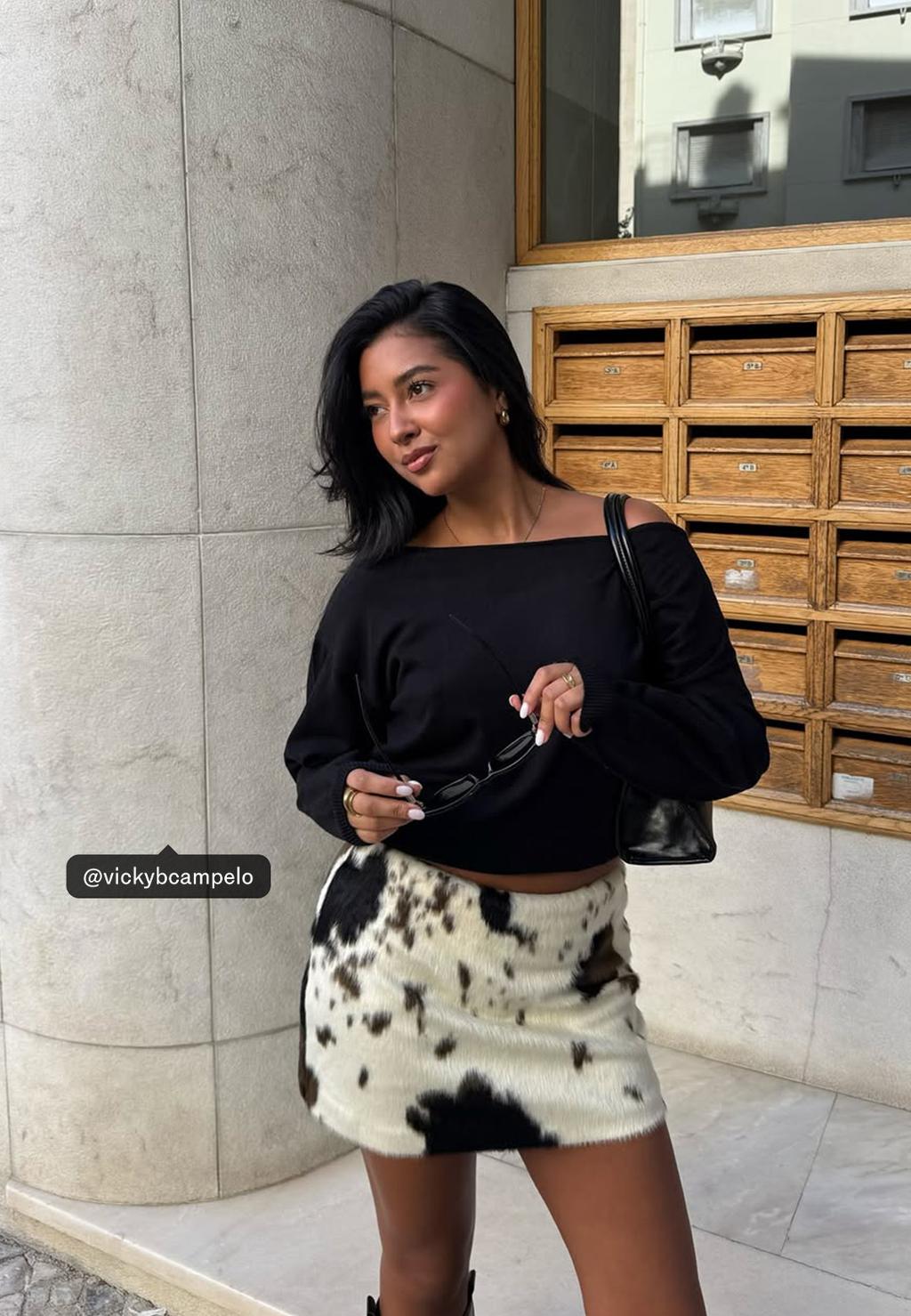 Asymmetrisches Modal-Shirt