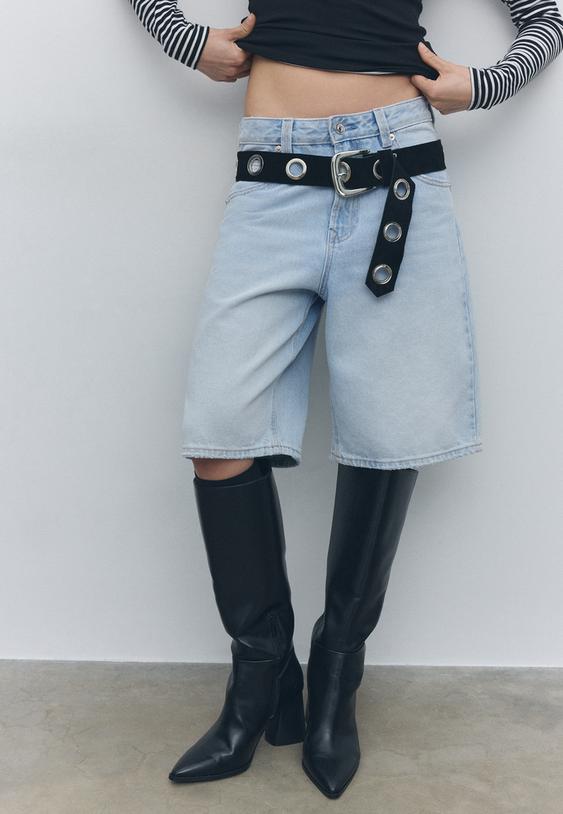 d95 jort bermuda denim