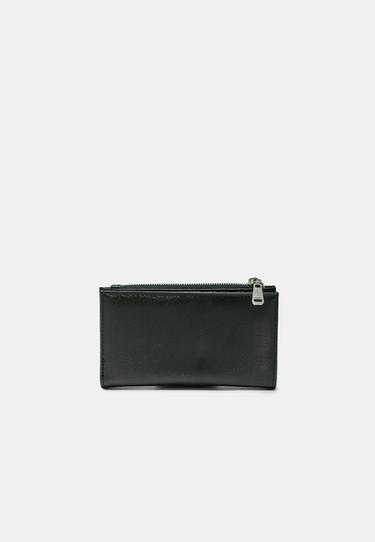 Basic zip-up purse — Black 2
