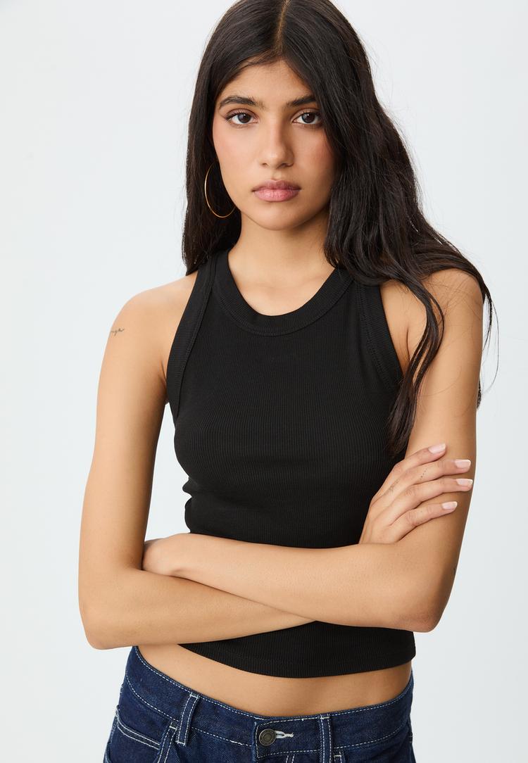 ribbed vest top