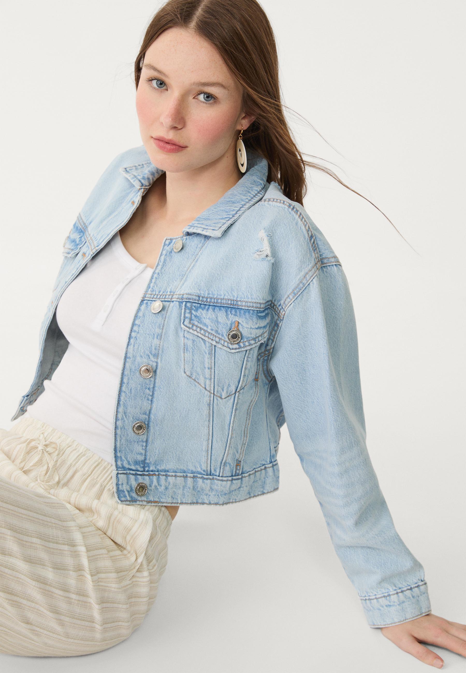 (新品未使用)LYFT WIDE DENIM JACKET ライトブルー 61HbQbCCKWL._AC_SX425_.jpg