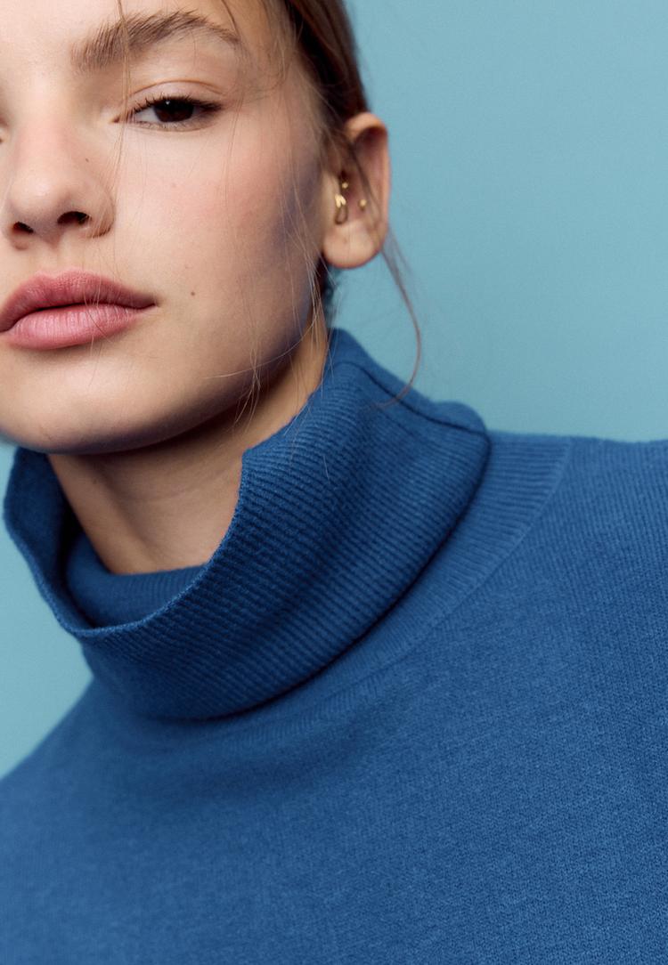 jersey basico cuello subido