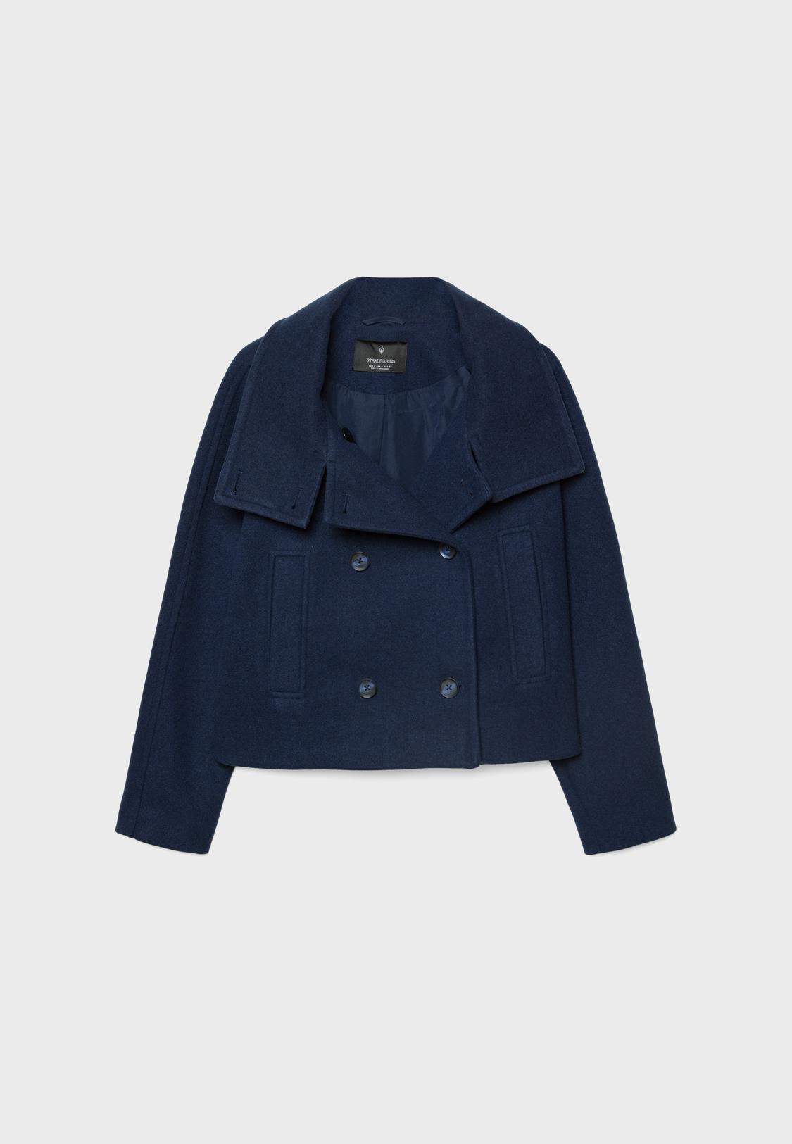 Veste Courte Manteau Bleu Zara Femme Vestes Bleues Pour Femme ZARA