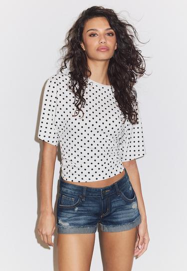 Star denim shorts — MEDIUM LIGHT BLUE DENIM 2